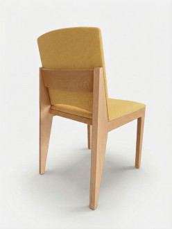 Chaise rembourrée 4 pieds Soline